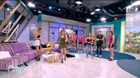 Diana Munteanu a luat lecţii de volei de la campioanele de la CSM Bucureşti!