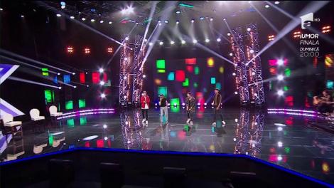 Sunt patru, diferiţi şi cu emoţii enorme! Trupa 18.27, moment surprinzător: “Nebunu', Timidu', Rapperu' şi Combinatoru', ăştia sunteţi voi”