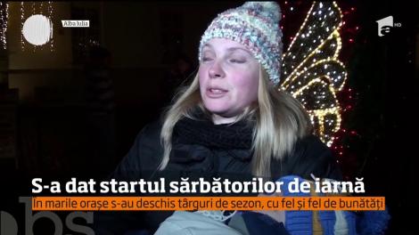 România s-a îmbrăcat în haine de sărbătoare, presărate cu milioane de beculeţe colorate!