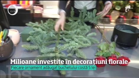 Milioane investite în decorațiuni florale
