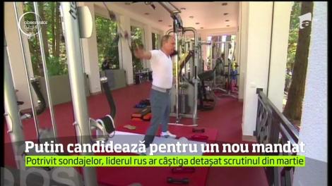 Vladimir Putin a anunţat oficial că va candida la alegerile prezidenţiale de anul viitor din Rusia