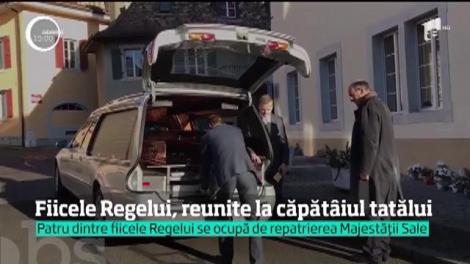 Familia Regală s-a reunit în reşedinţa din Aubonne. Patru dintre cele cinci fiice se ocupă de procedurile repatrierii Majesăţii Sale Regele Mihai