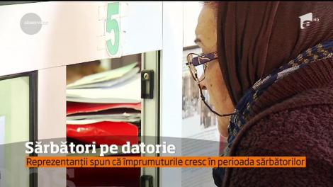 Sărbători pe datorie. Românii care nu au ce să pună pe masa de Crăciun apelează la tradiţionalul împrumut de la CAR