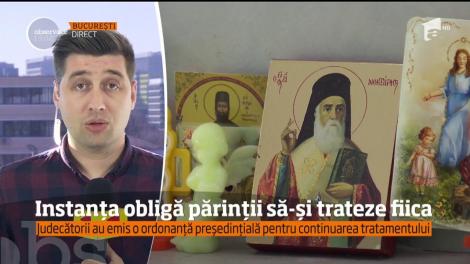 Părinţii fetiţei de zece ani din Iaşi, bolnavă de cancer, sunt obligaţi de judectori să-i continue tratamentul!
