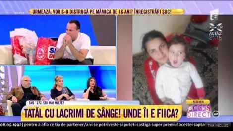 APEL DISPERAT! Tatăl Marian, în pragul unei crize: ”Poliția nu vrea să-mi spună unde este fiica mea. Nu mai am pentru ce trăi”