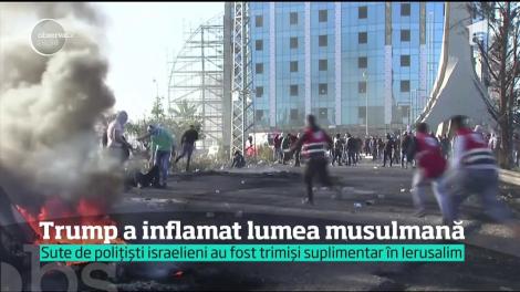 Donald Trump a inflamat lumea musulmană. Două persoane au fost împuşcate mortal de soldaţi şi aproximativ 300 au fost rănite