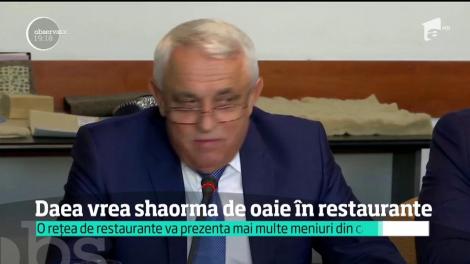 Petre Daea vrea shaorma de oaie. Cum este o carne pretenţioasă, ministrul Agriculturii cere cursuri speciale în şcolile profesionale
