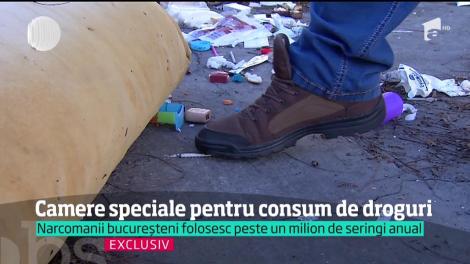 Un parlamentar vrea să se înfiinţeze camere speciale în care dependenţii de droguri să-şi poată lua doza controlat