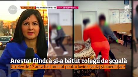 Elev arestat preventiv pentru 30 de zile, după ce şi-a bătut colegii de clasă şi le-a cerut taxă de protecţie