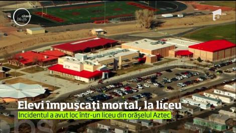 Atac armat în Statele Unite. Doi elevi au fost împuşcaţi mortal după ce un individ a deschis focul într-un liceu din New Mexico