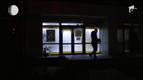 O casă de pariuri din centrul oraşului Reşiţa a fost spartă în toiul nopţii