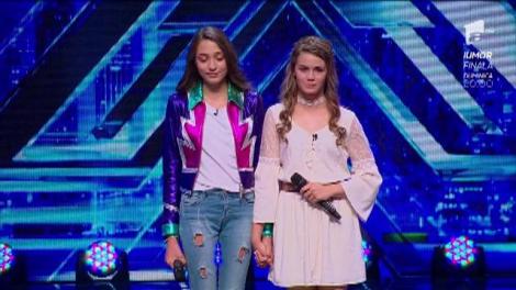 Francesca Nicolescu și Ioana Mîrţi, fața în față cu jurații X Factor. Delia: ”Ați cântat ca și cum nu arde nimic...”