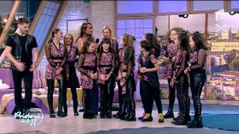 Trupa de dansatori - Teo Dance - show incendiar la Prietenii de la 11!