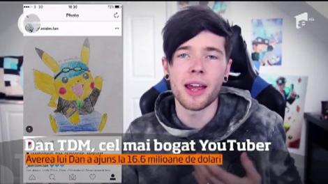 Cel mai bogat YouTuber al lumii este un tânăr britanic, în vârstă de 26 de ani. A strâns o AVERE COLOSALĂ!