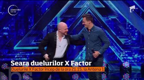 Urmează o ediție plină de adrenalină şi suspans, pe scena X Factor. Este seara duelurilor!