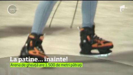 1.500 de metri pătraţi de gheaţă şi multă distracţie!