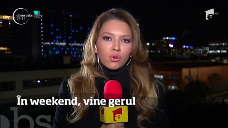 În weekend, vine gerul. Zonele cele mai afectate vor fi nordul, centrul şi vestul ţării