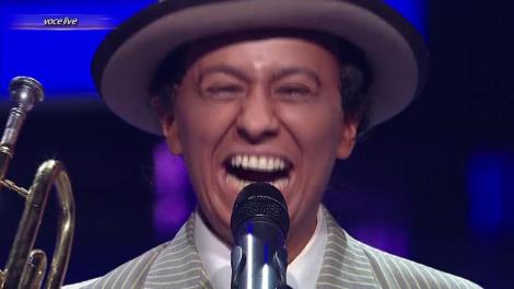 Anisia Gafton se transformă în Louis Armstrong - "Go down Moses"