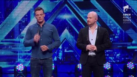 Vlad Gliga și Jeremy Ragsdale, fața în față cu jurații X Factor. Horia Brenciu: ”Este o revelație pentru X Factor!”