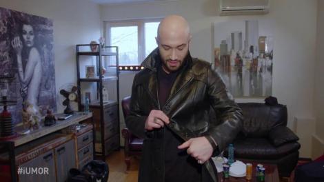 Mihai Bendeac a venit la iUmor îmbrăcat cu haina bunicului său: ”Are 50 de ani”