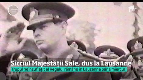 Începe drumul Regelui spre România! Majestatea Sa Mihai I a părăsit pentru totdeauna reşedinţa din Aubonne