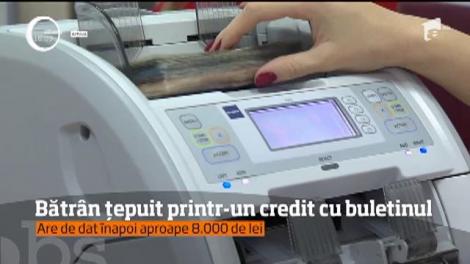 Un pensionar din Vâlcea a fost ţepuit de un IFN!