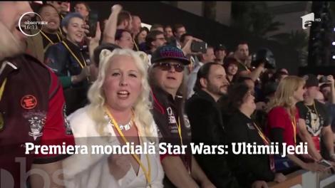 "Star Wars: Ultimii Jedi" a avut premiera mondială la Los Angeles!