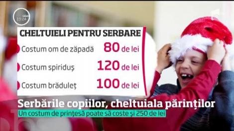 Serbările copiilor le golesc buzunarele părinţilor