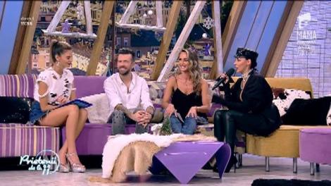 Lavinia, apariție de senzație în platoul "Prietenii de la 11"! Cântăreaţa este pregătită de Sărbători. A scos piesa "E sărbătoare, e Crăciun": "A fost scrisă de mine"