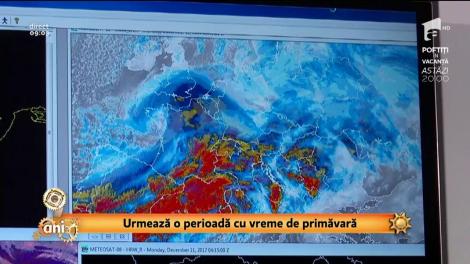 Meteo, 11 decembrie 2017. Urmează o perioada cu vreme de primăvară