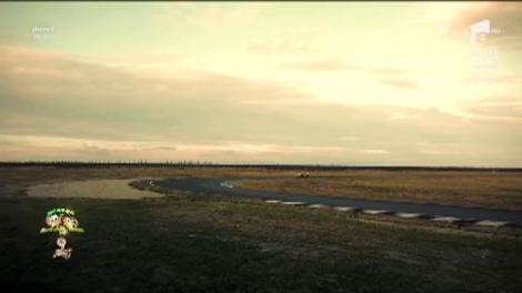 Dani Oțil a condus pentru prima oară o mașină cu volan pe partea dreaptă