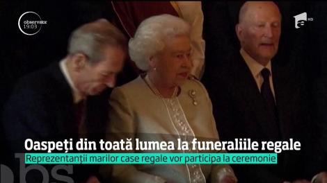 Oficiali şi reprezentanţi ai caselor regale din toată lumea vin la înmormântarea Regelui Mihai I