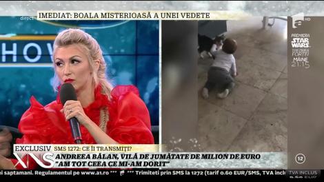 Andreea Bălan vrea să devină din nou mamă: "Ne mai dorim un copil. Eu vreau tot fetiţă, George vrea băiat!"