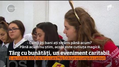 T&acirc;rg caritabil cu bunătăţi organizat la Mioveni