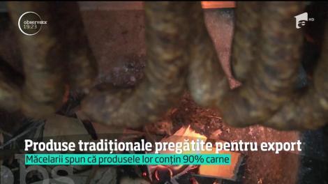 Produse tradiţionale pregătite pentru export