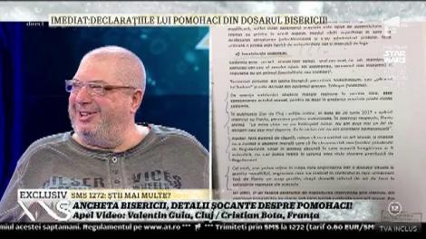 Declaraţiile lui Cristian Pomohaci din Dosarul Bisericii