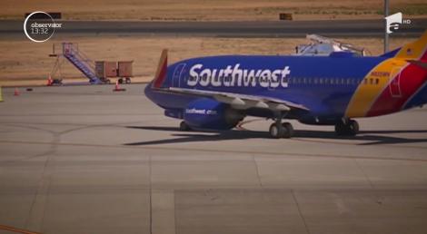 Scene şocante la bordul unei aeronavare!