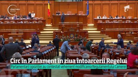 Scandal uriaş în Parlament