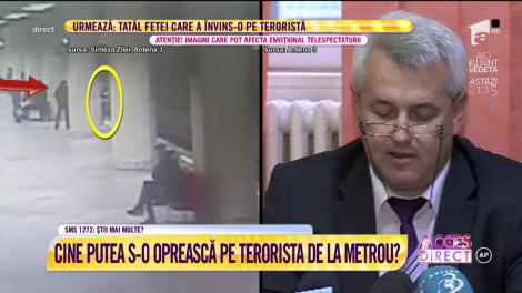Cum putea fi oprită criminala de la metrou? Iată declaraţiile şefului Poliţiei Capitalei!