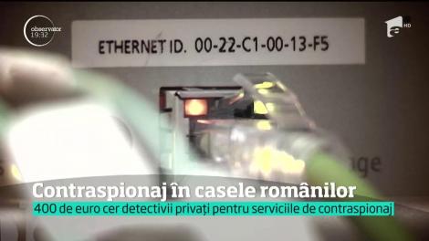 Contraspionaj în casele românilor! Tot mulţi dau bani grei pe sisteme de bruiaj