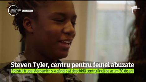 Steven Tyler a deschis un centru pentru femei abuzate