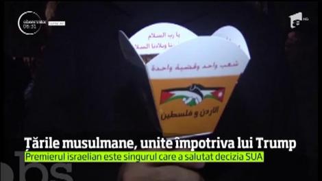 Țările musulmane, unite împotriva lui Trump