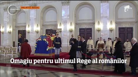 Omagiu pentru ultimul Rege al românilor. Porţile Palatului s-au deschis din nou