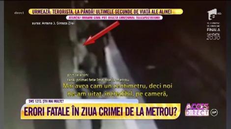 Declaraţiile tatălui primei fete împinse la metrou: "Norocul ei a fost că a făcut pasul mare!"