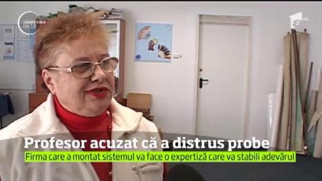 Conducerea unui liceu din Gorj este acuzată că ar fi distrus probe video care au surprins momentul în care directorul adjunct loveşte un elev
