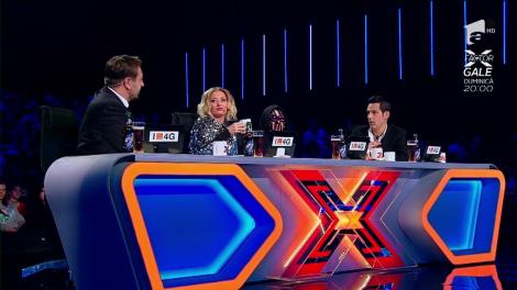Prima gală live, primul scandal între jurații X Factor!