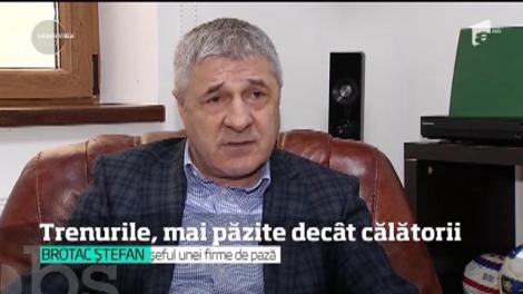 Trenurile, mai păzite decât călătorii