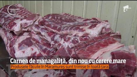 Carnea de mangaliţă, din nou cu cerere mare