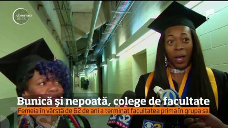 E pe bune. Cum arată BUNICA STUDENTĂ care este colegă cu nepoata sa!