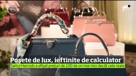 O eroare electronică a modificat preţurile produselor celebrului magazin Harrods din Londra